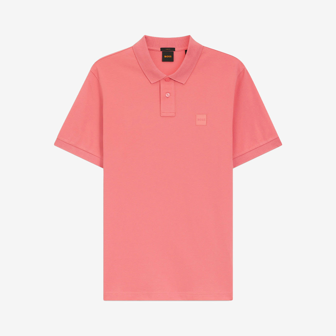 BOSS Men Orange Passenger polo light red slim fit herr
