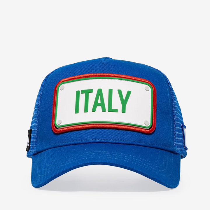 John Hatter FIFA Team Cap Italy keps med Italy text framtill och justerbar passform 55–62 cm