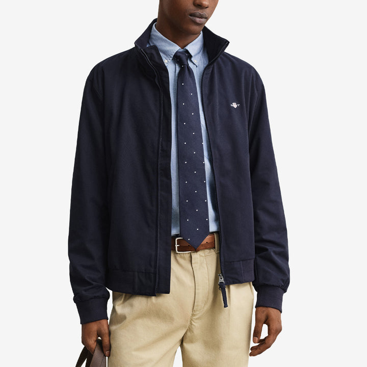 Lightweight hampshire jacket i evening blue, återvunnen polyester och bomull