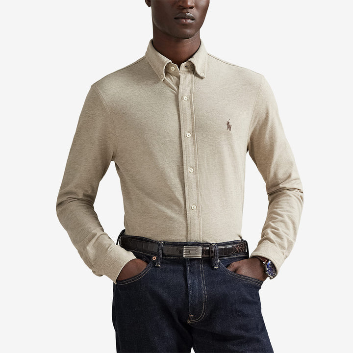 Polo Ralph Lauren långärmad button down skjorta herr i bomull