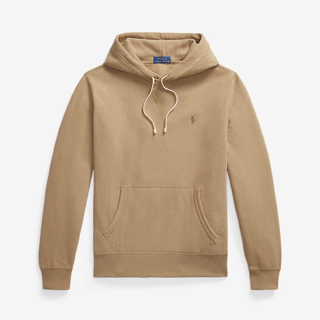 Polo Ralph Lauren hoodie Tan herr med huva och broderad ponnylogotyp