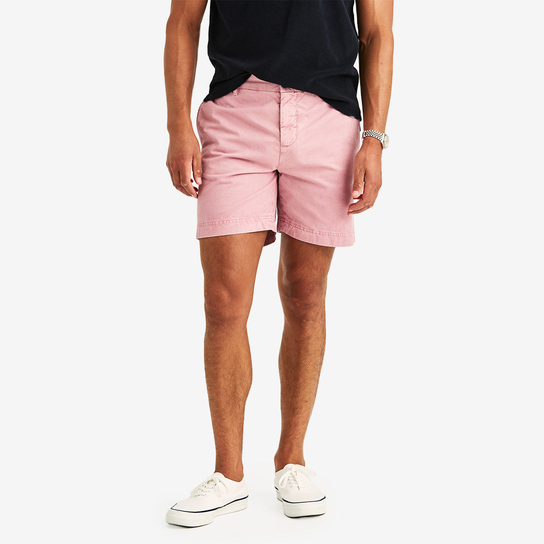 Morris Original Chino Shorts rosa herrshorts i bomull