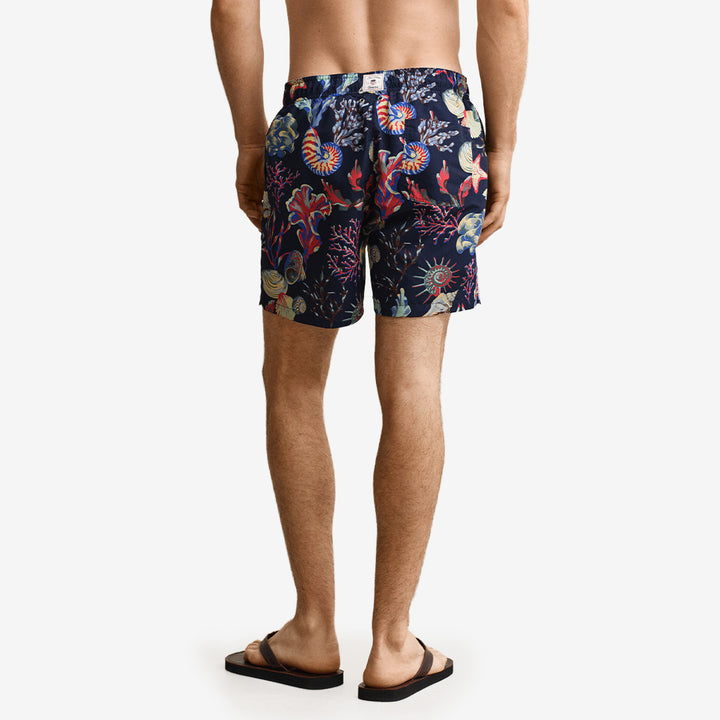 SEAWEED PRINT SWIM SHORTS