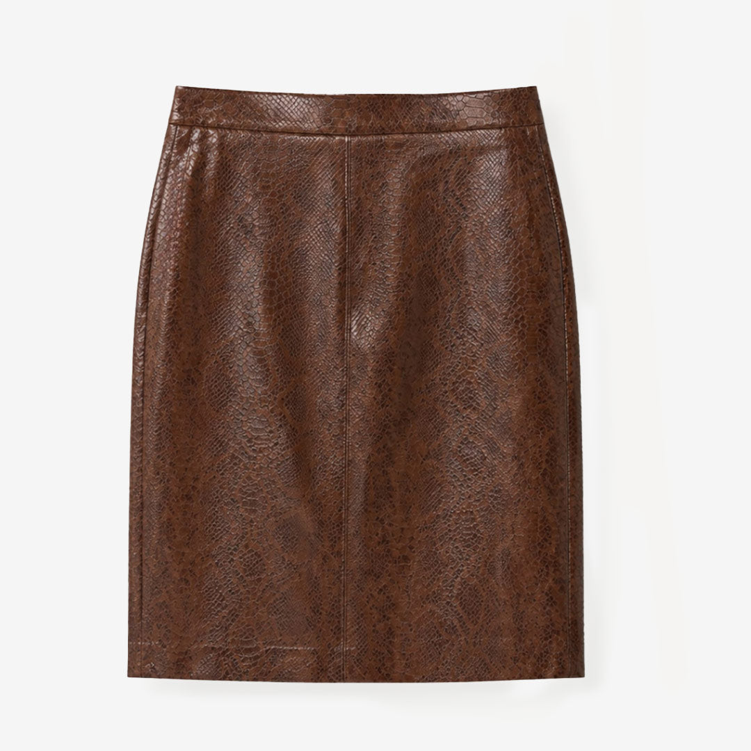 Ramona Faux Leather Skirt