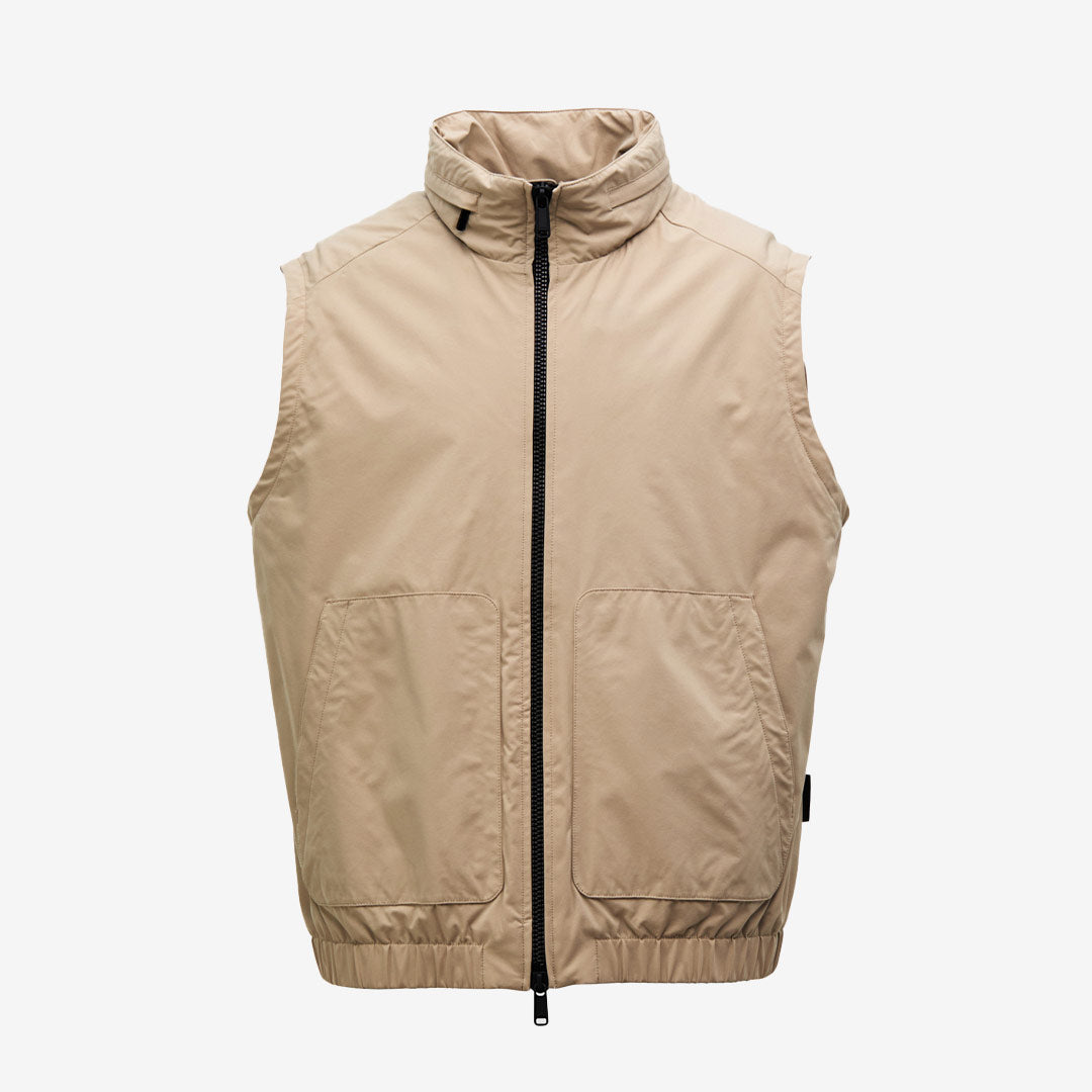 Cesar Equipment Hampstead Vest khaki – lätt och isolerad väst för herr