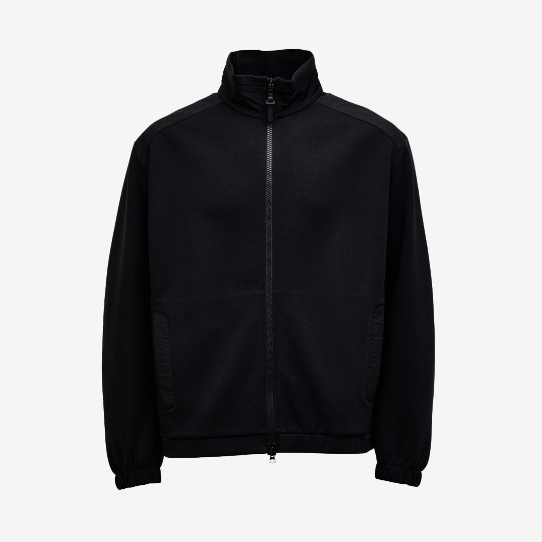 Cesar Equipment Cesano scuba jacket svart herr modern minimalistisk jacka