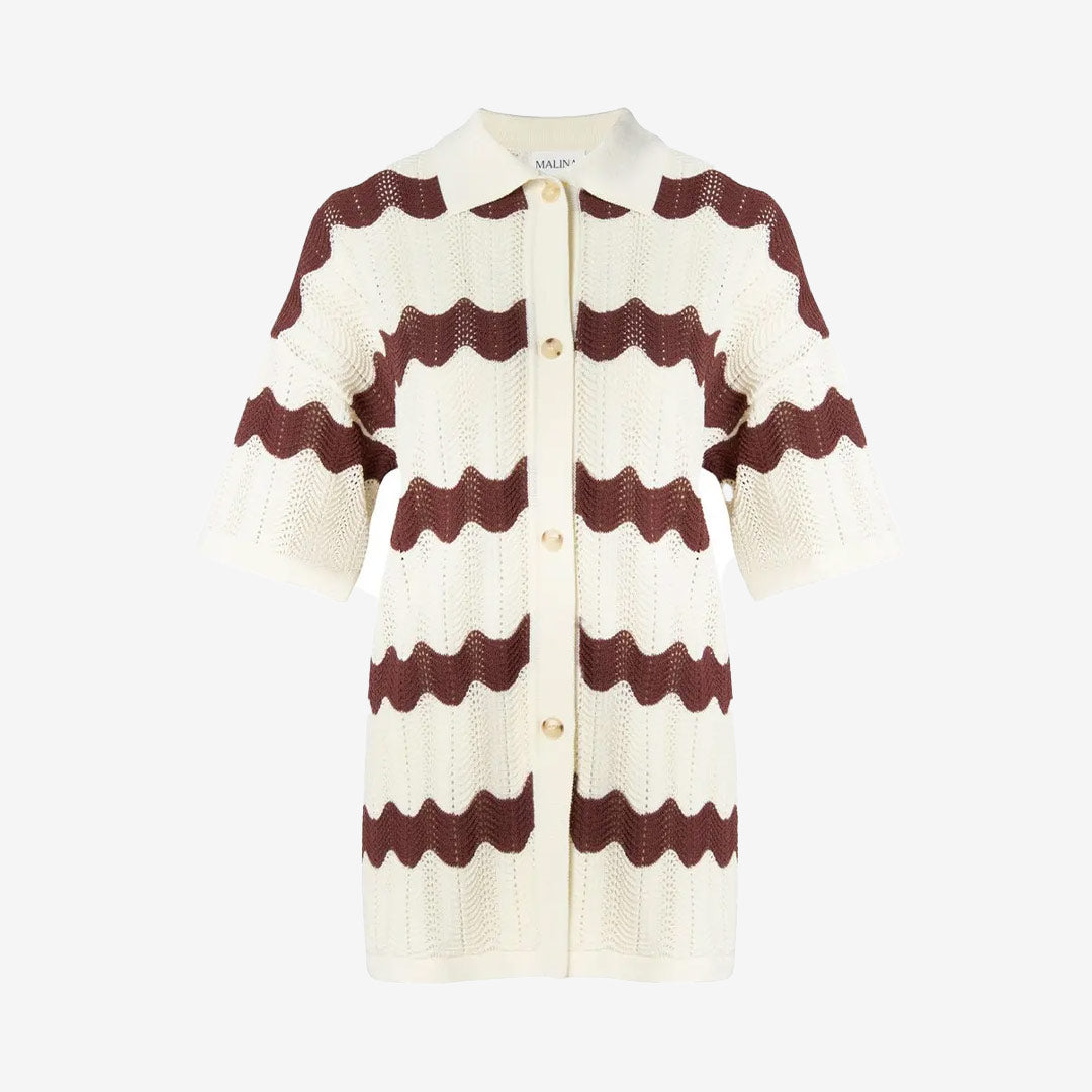 Alana Oversized Knitted shirt