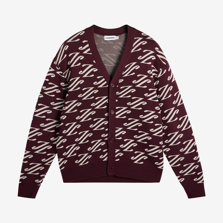 Denny Jacquard Cardigan