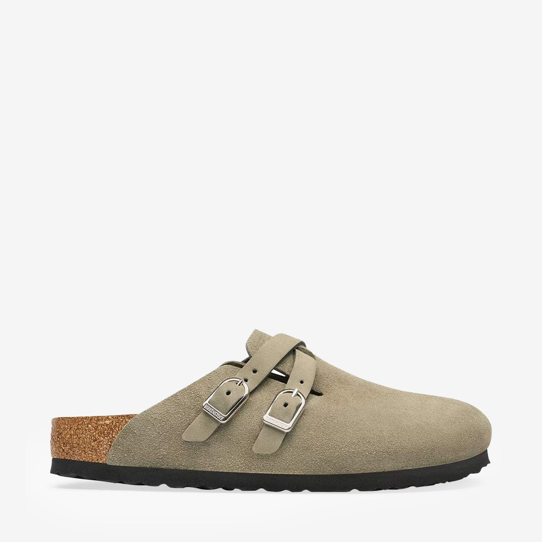 Birkenstock Blair D-Buckle dam Taupe i mocka 1032905