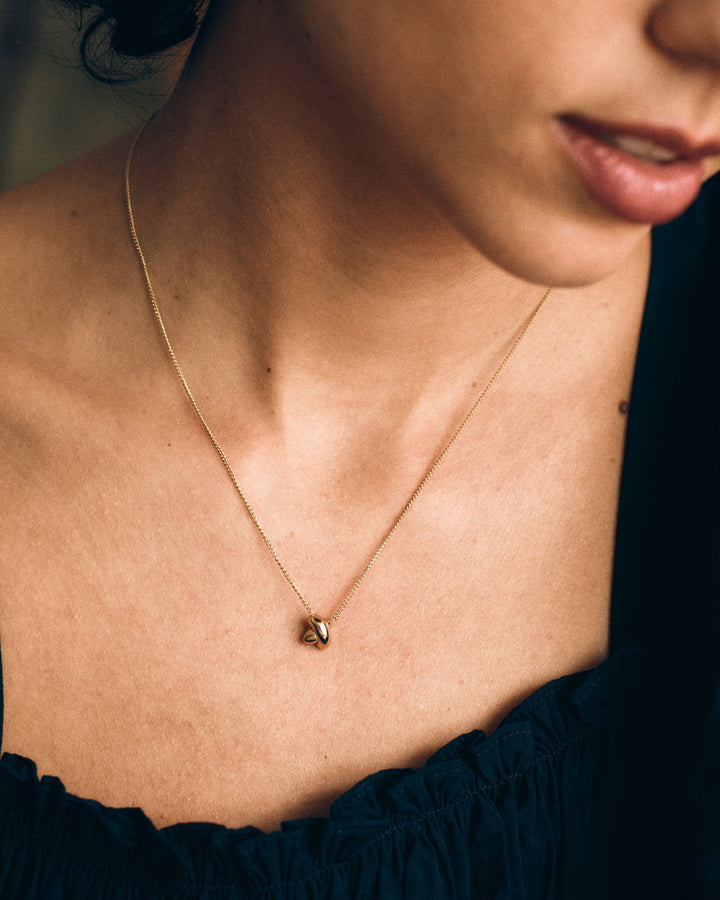 Alexa Necklace S Gold