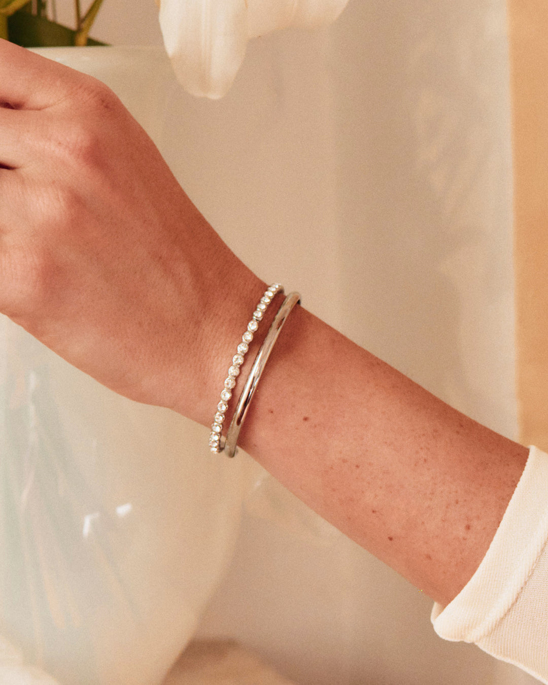 Grace Bangle Steel