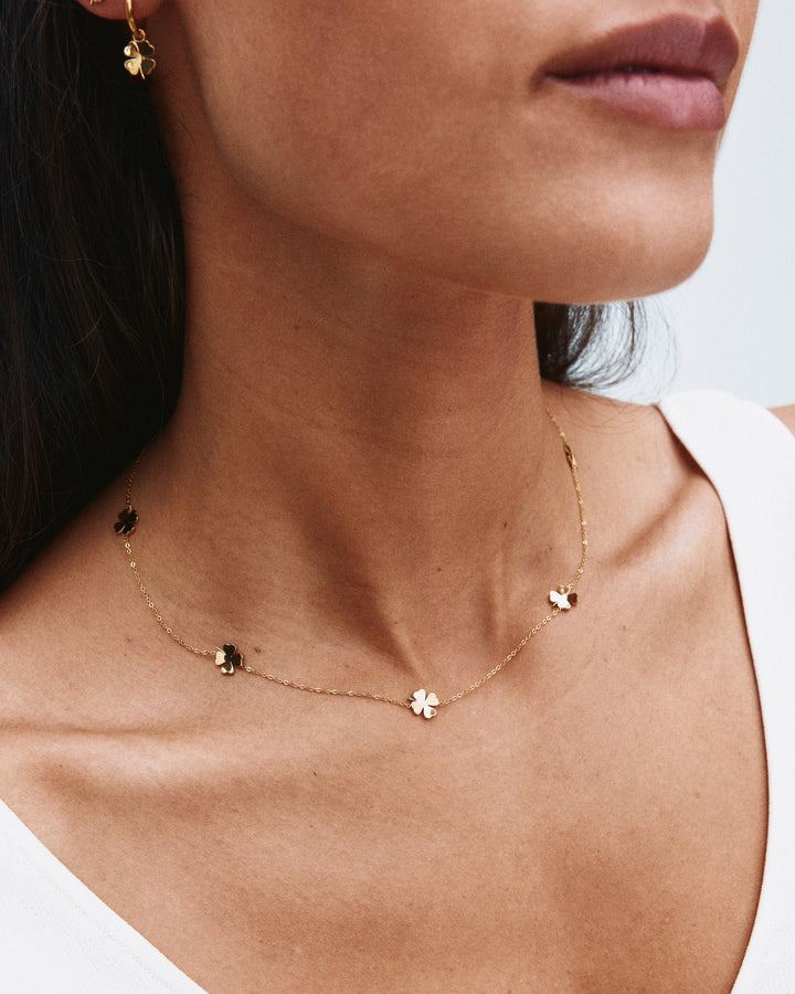 Lucky Mini Necklace Gold