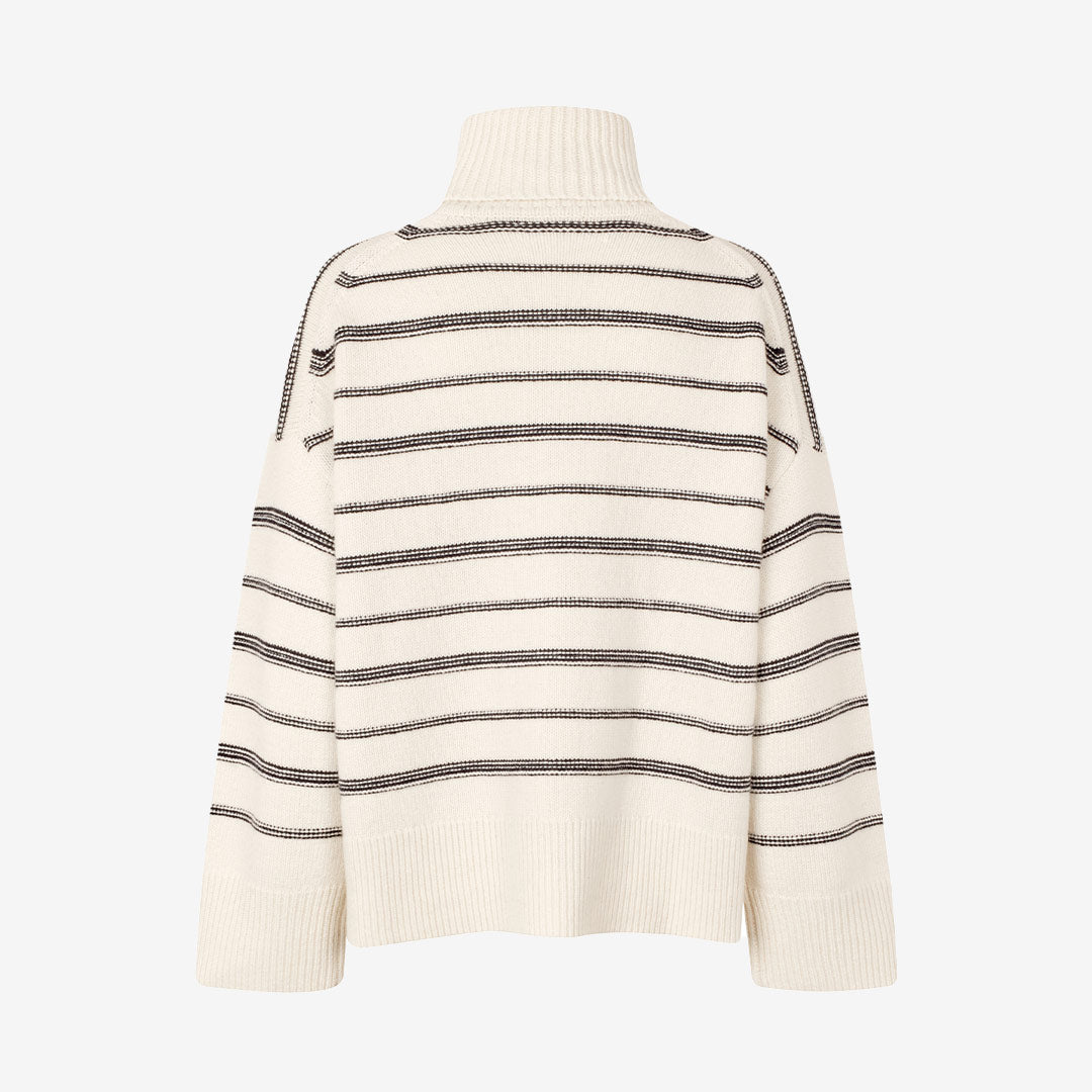 Sakeiku stripe turtleneck 11250