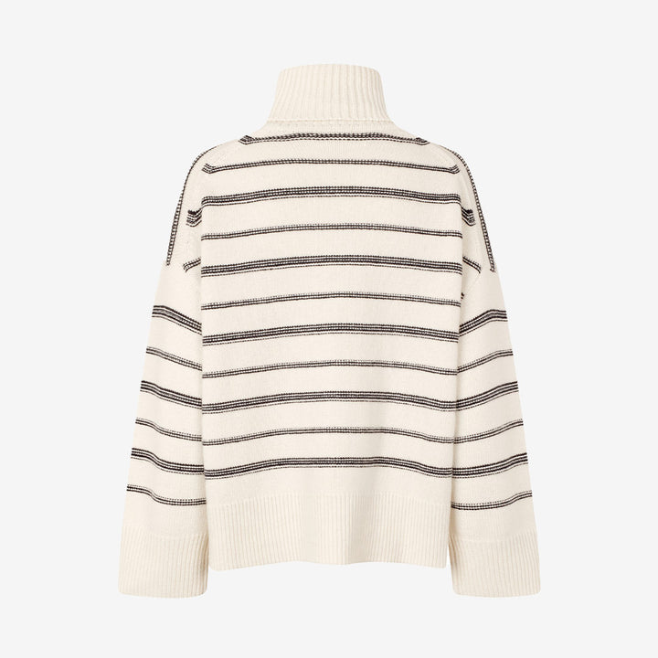 Sakeiku stripe turtleneck 11250