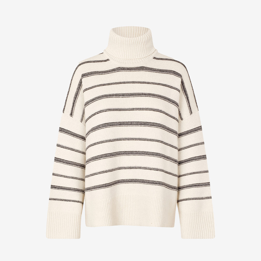 Sakeiku stripe turtleneck 11250