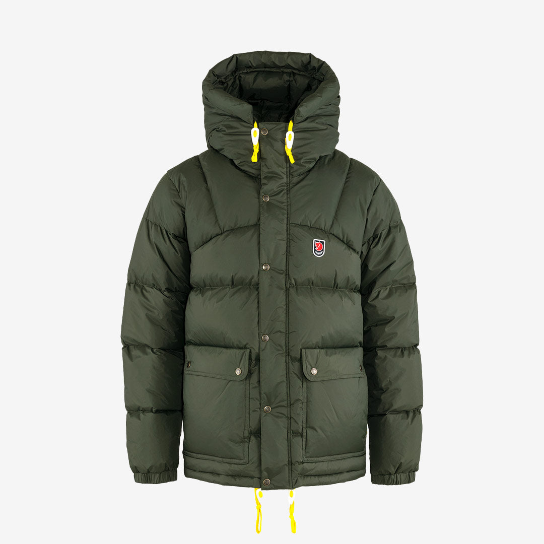 Fjällräven Expedition Down Lite Jacket för herr i grönt – lätt dunjacka för vinterbruk