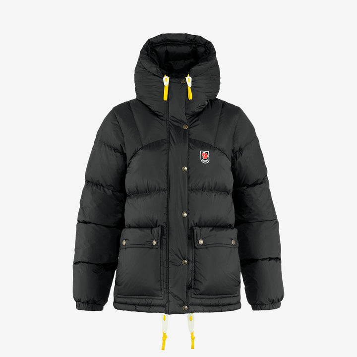 Fjällräven Expedition Down Lite Jacket för dam i svart – lätt och kort dunjacka för vinterbruk