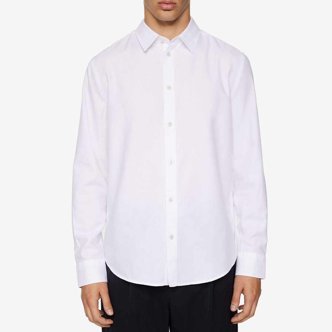 Slim LS Cotton Tencel Shirt