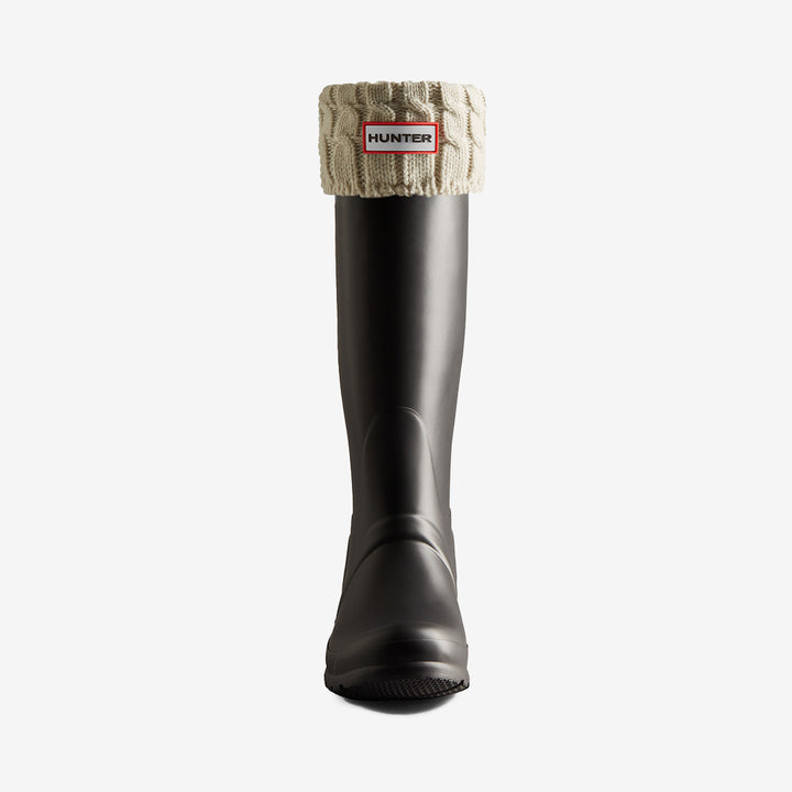 6 STITCH CABLE TALL BOOT SOCK
