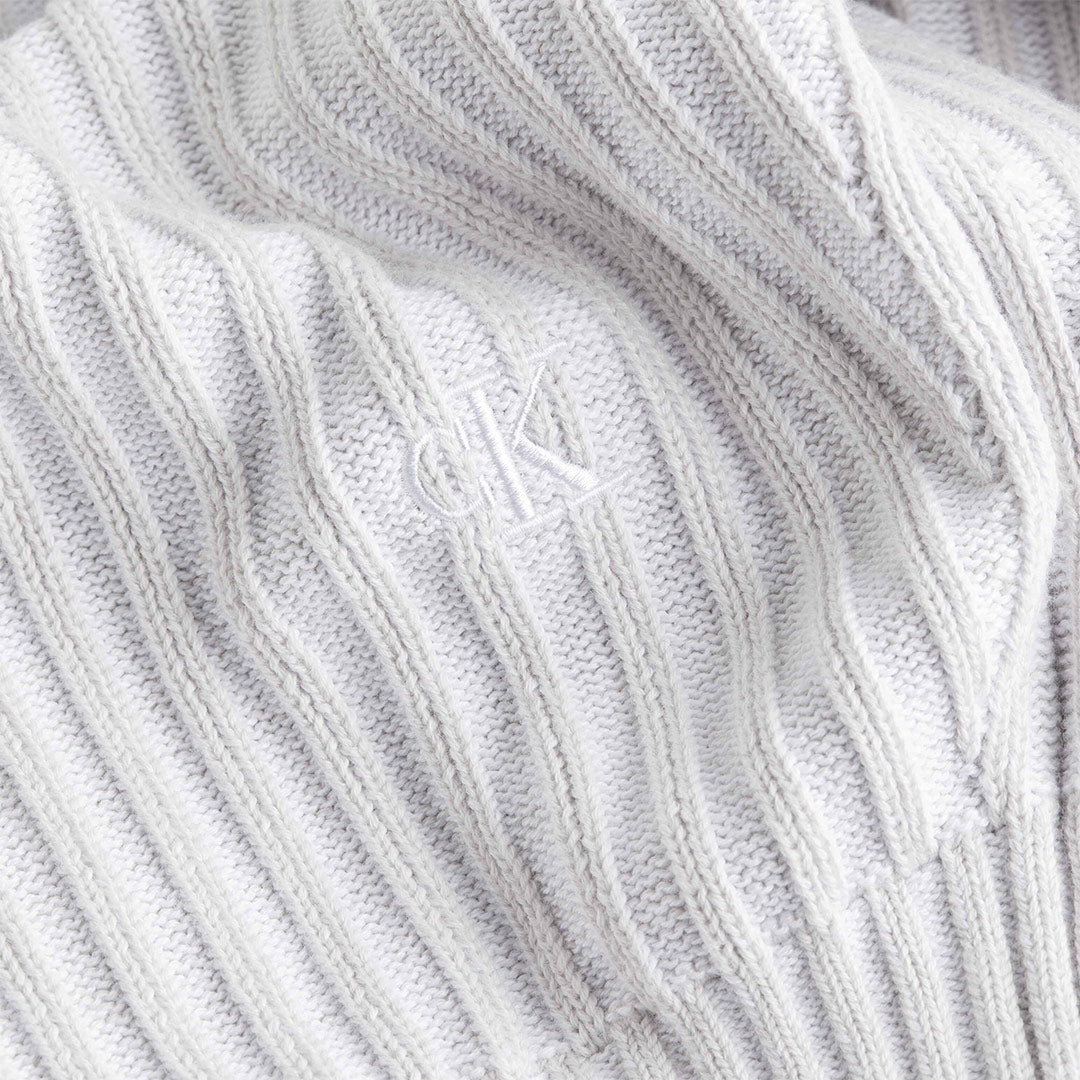 PLATED SWEATER CARDIGAN