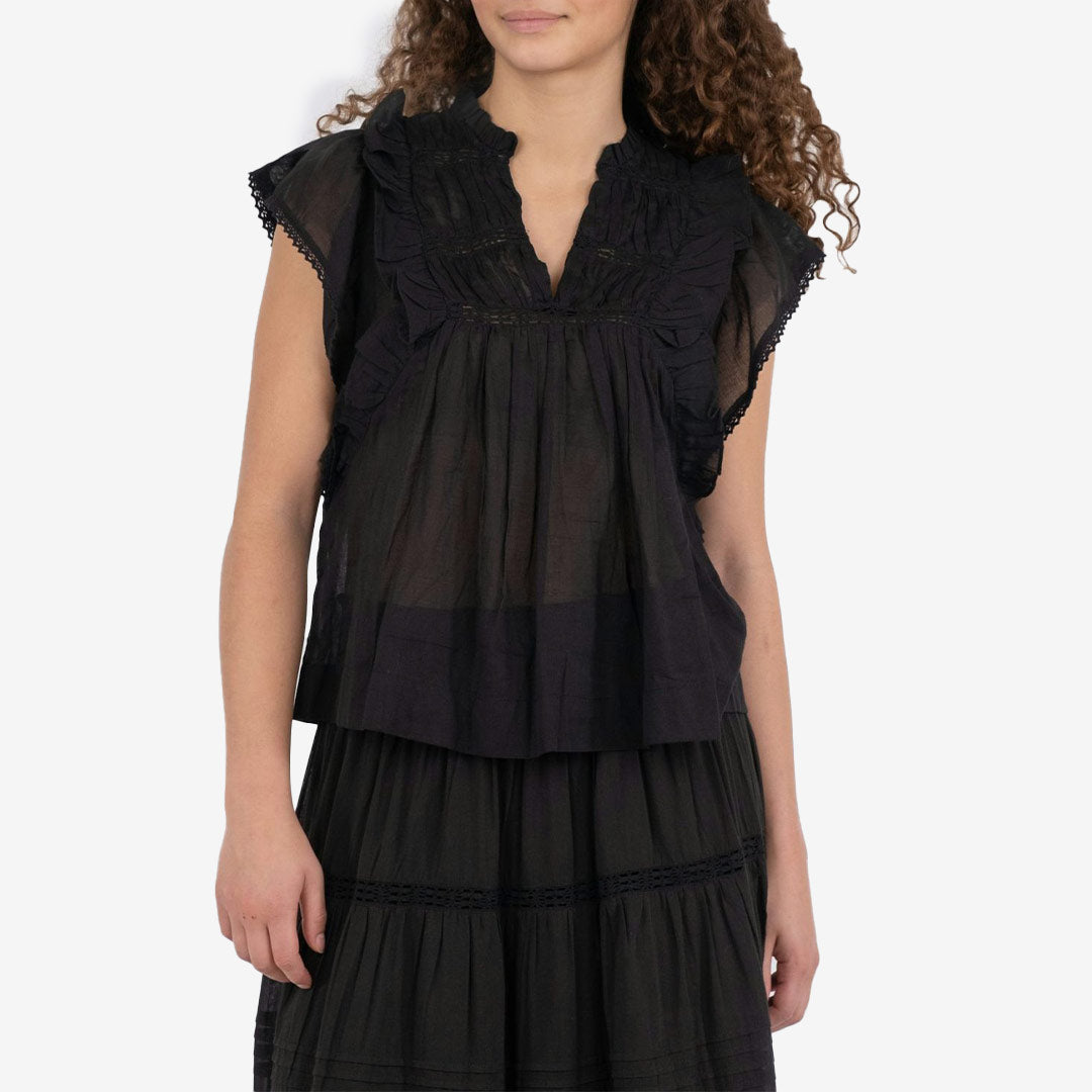 Jayla S Voile Top