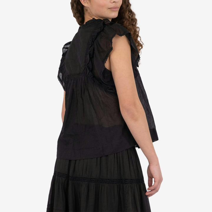 Jayla S Voile Top