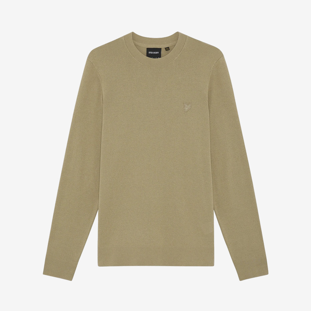 Tonal Superfine Crew Neck Jumper