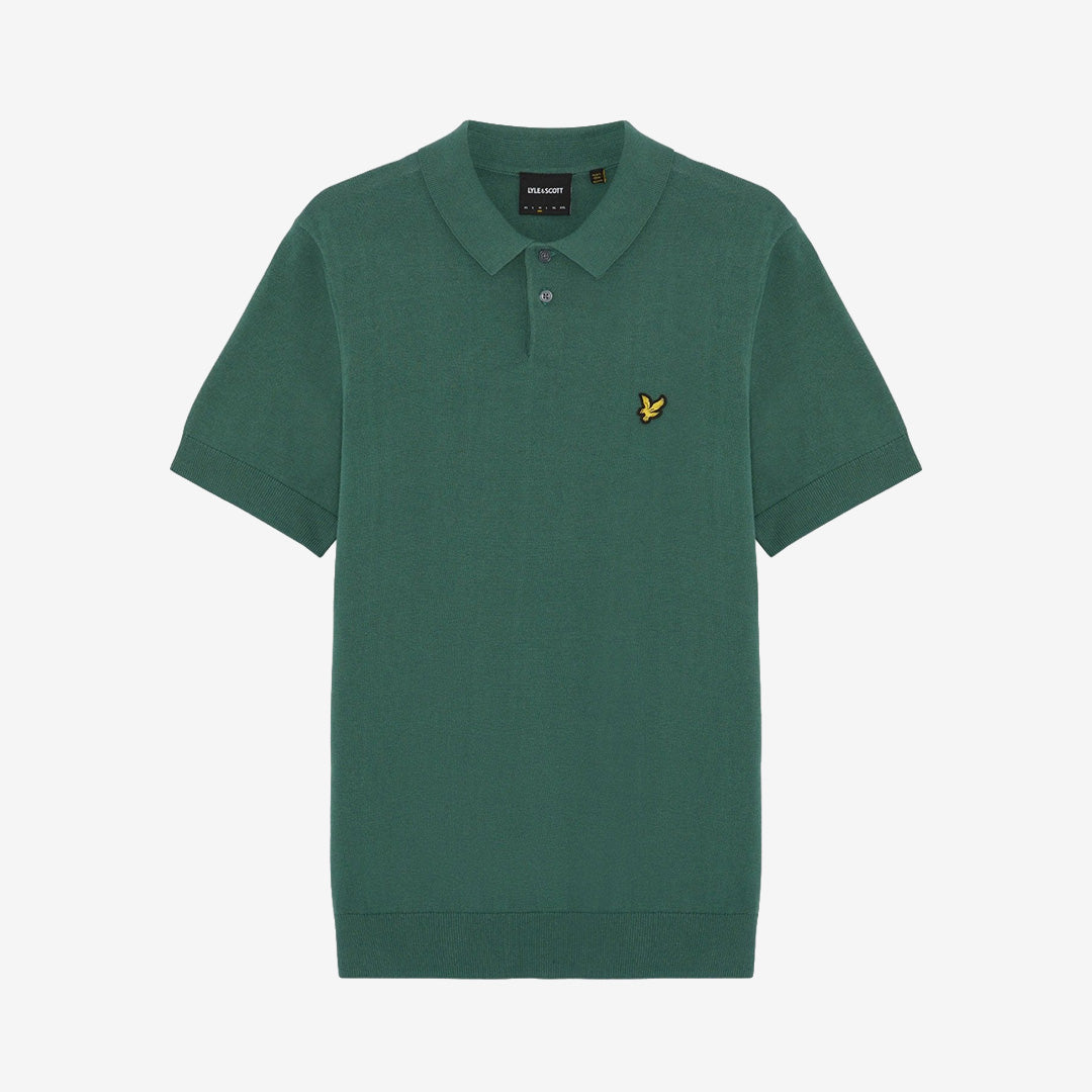 Cotton Short Sleeve Knitted Polo