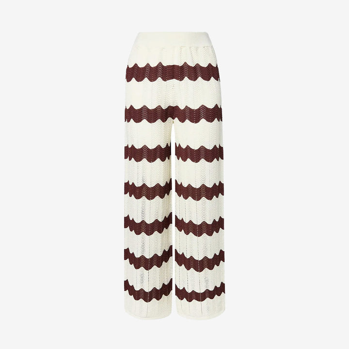 Keily Straight Knitted Pants