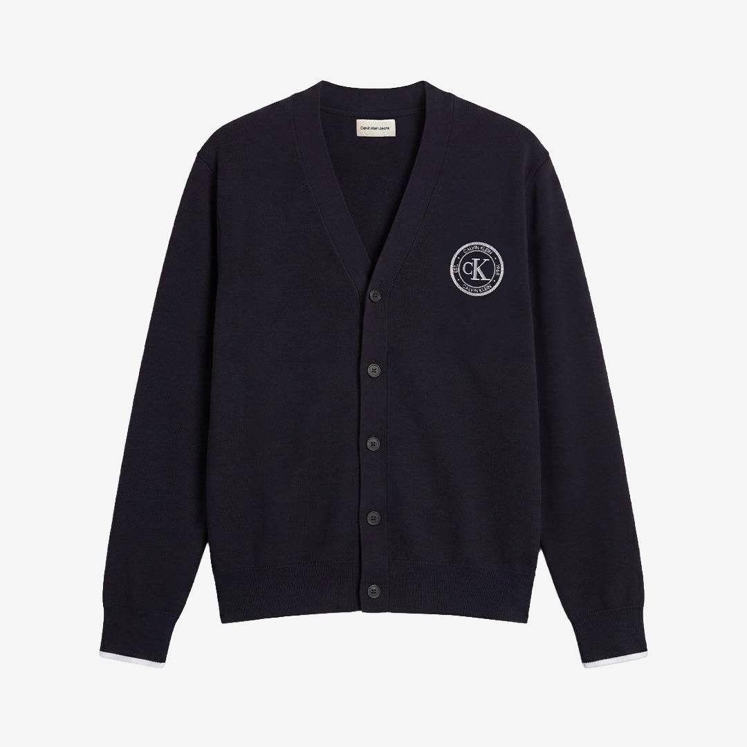 LS EZ VARSITY LOGO CARDIGAN 12GG