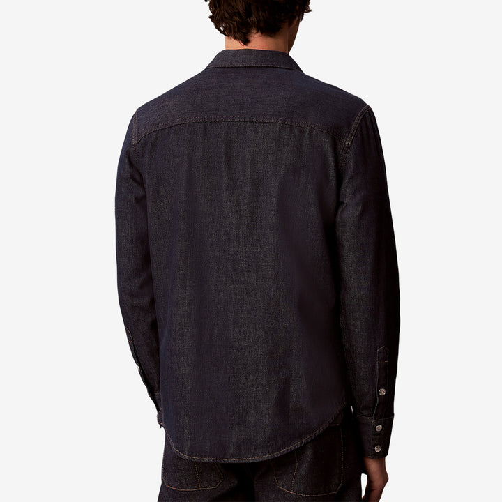 ICONIC INDIGO WSTRN DNM SHIRT