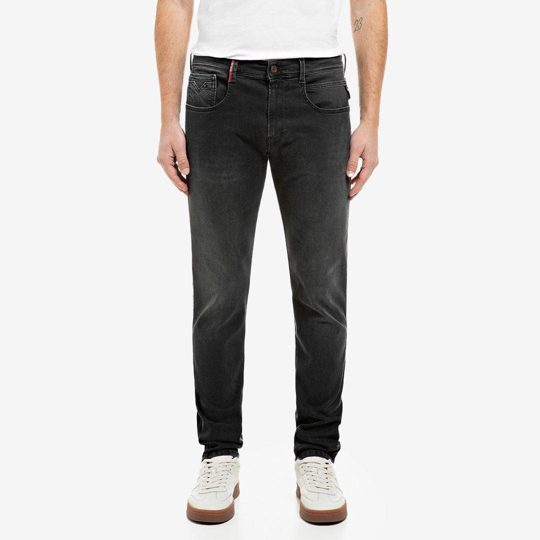 Replay Anbass Hyperflex Jeans herr Dark Grey M0914 .00X.661 234