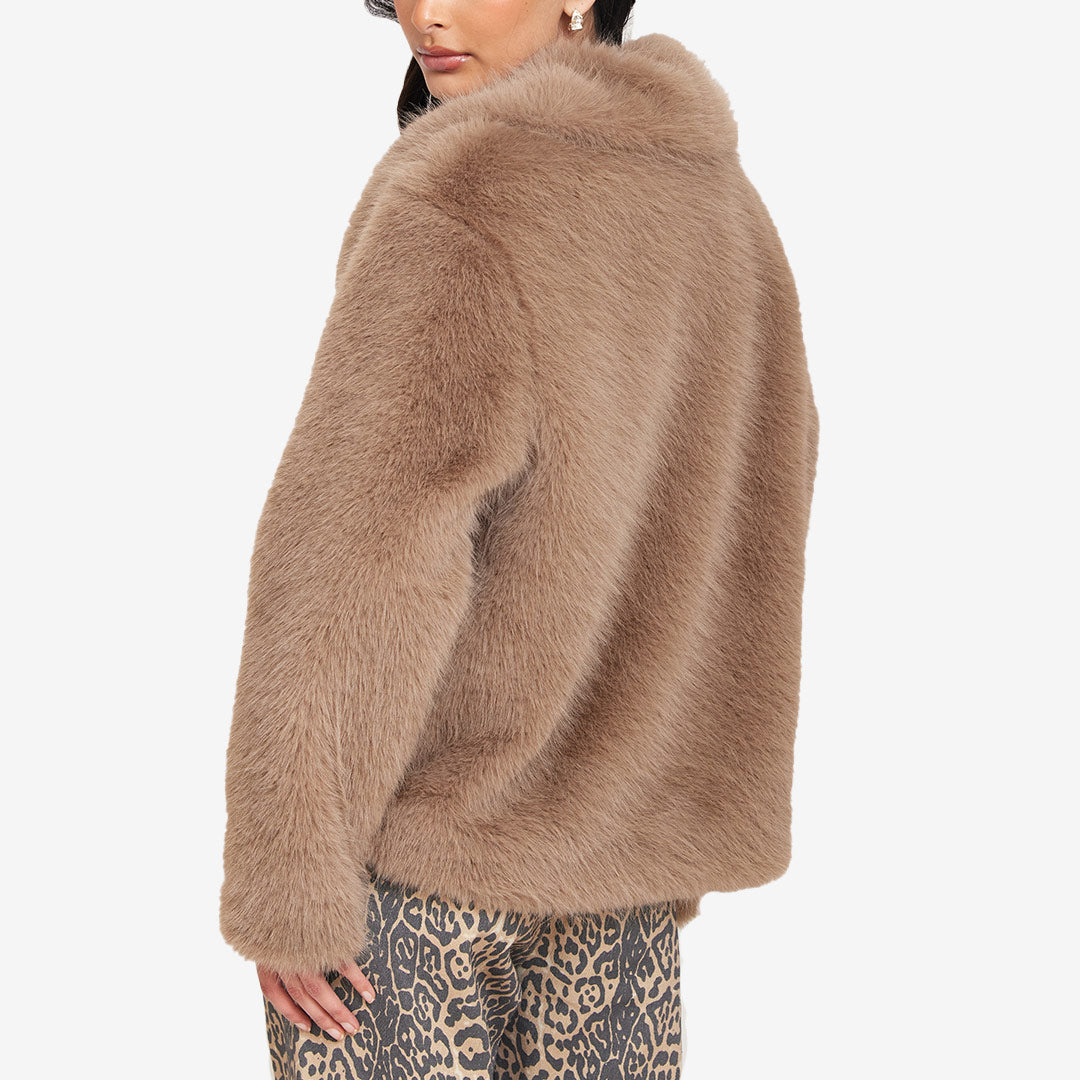 MARTA FAUX FUR JACKET