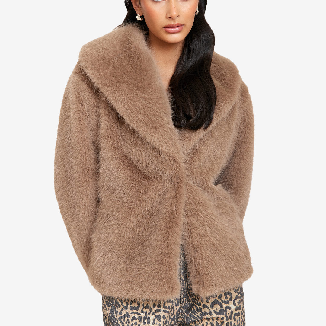 MARTA FAUX FUR JACKET