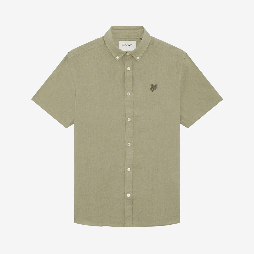 Short Sleeve Linen Shirt