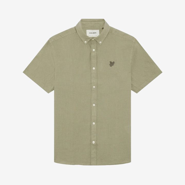 Short Sleeve Linen Shirt