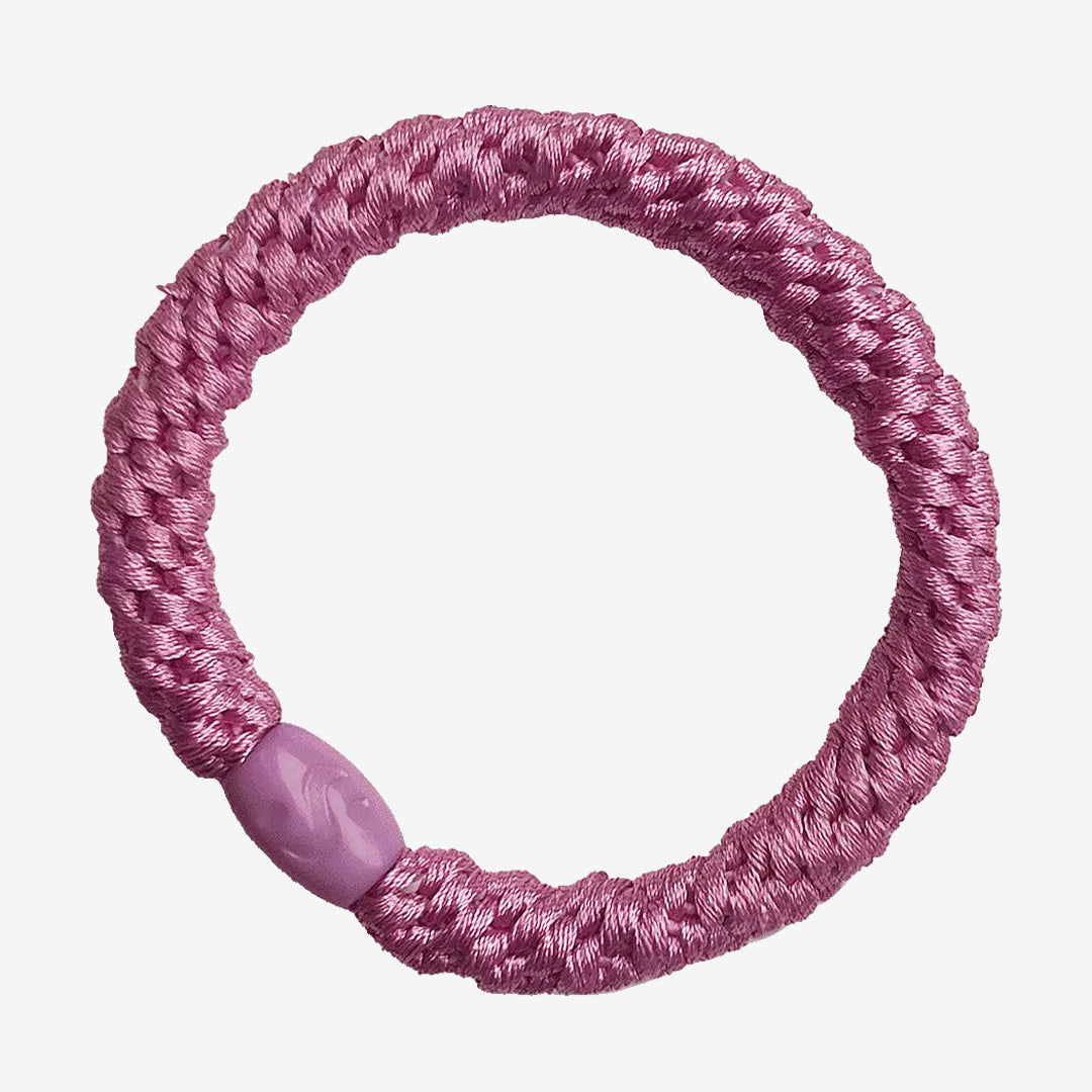 Supersnodden hårsnodd i Bubble Gum
