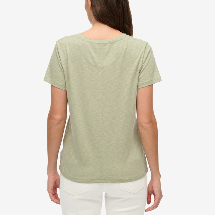 STUDIOS SLUB EMB VEE TEE