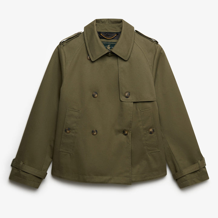 SHORT TRENCH COAT