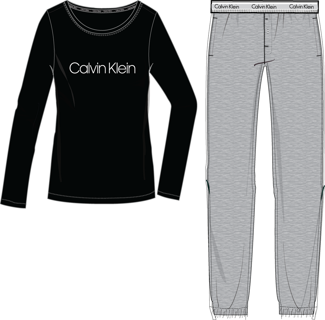 L/S PANT SET