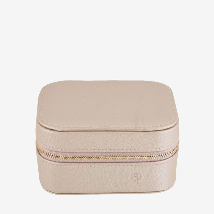 Jewellery Travel Case L RECTANGLE Light Clay