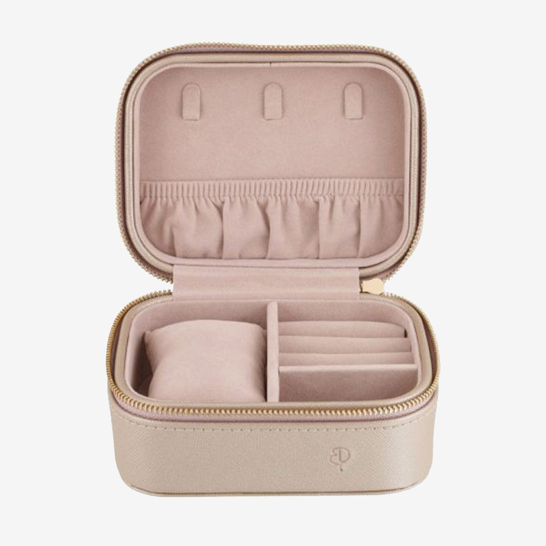 Jewellery Travel Case L RECTANGLE Light Clay