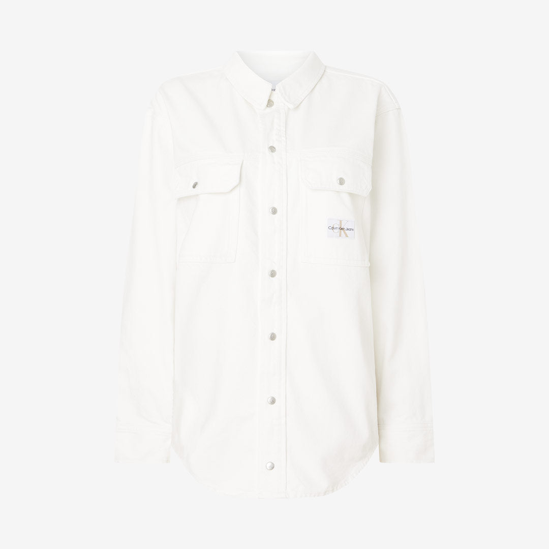 UTILITY DENIM SHIRT JACKET