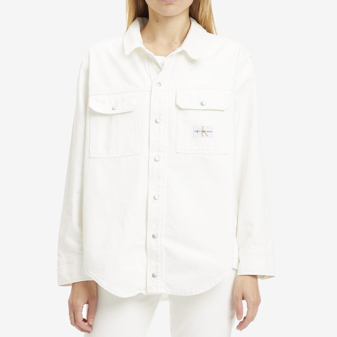 UTILITY DENIM SHIRT JACKET