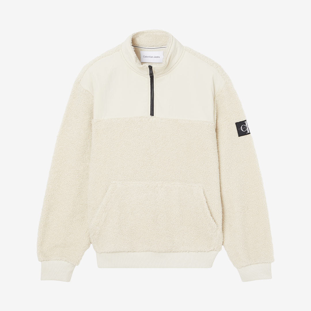 BADGE SHERPA HALF ZIP HWK