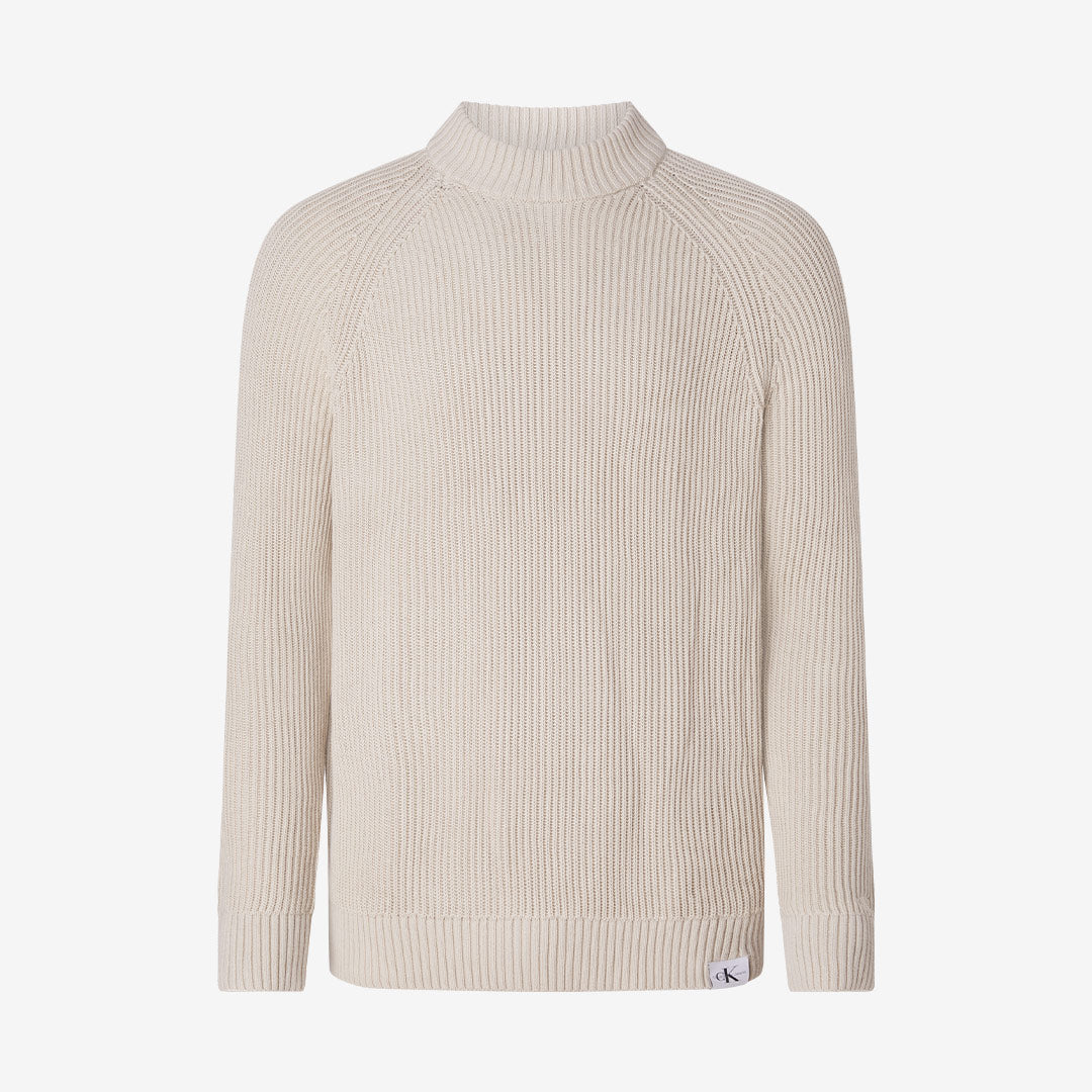 LOGO TAB SWEATER